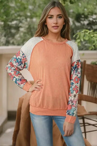 Exposed Seam Round Neck Blouse - Update AvenueTrendsi1001017370749541001017370749547510dd3f395a485c9c753df5697b27b5 - MaxCoral