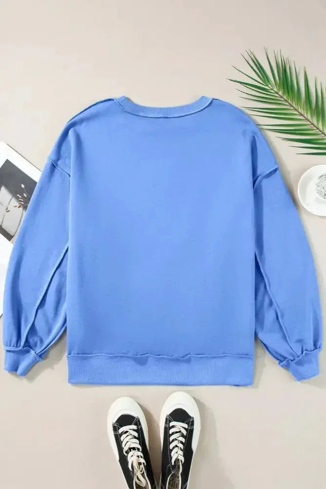 Exposed Seam Star Long Sleeve Sweatshirt - Update AvenueHonor the Stars and StripesTrendsi100100001251510100100001251510ea5d669d - aa7b - 45b2 - bac8 - e29dcffd4bf7 - MaxLight Blue