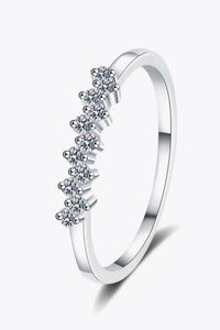 Eye - Catching 925 Sterling Silver Moissanite Ring - Update AvenueRingTrendsi100100332139833100100332139833Eye - Catching 925 Sterling Silver Moissanite RingSilver