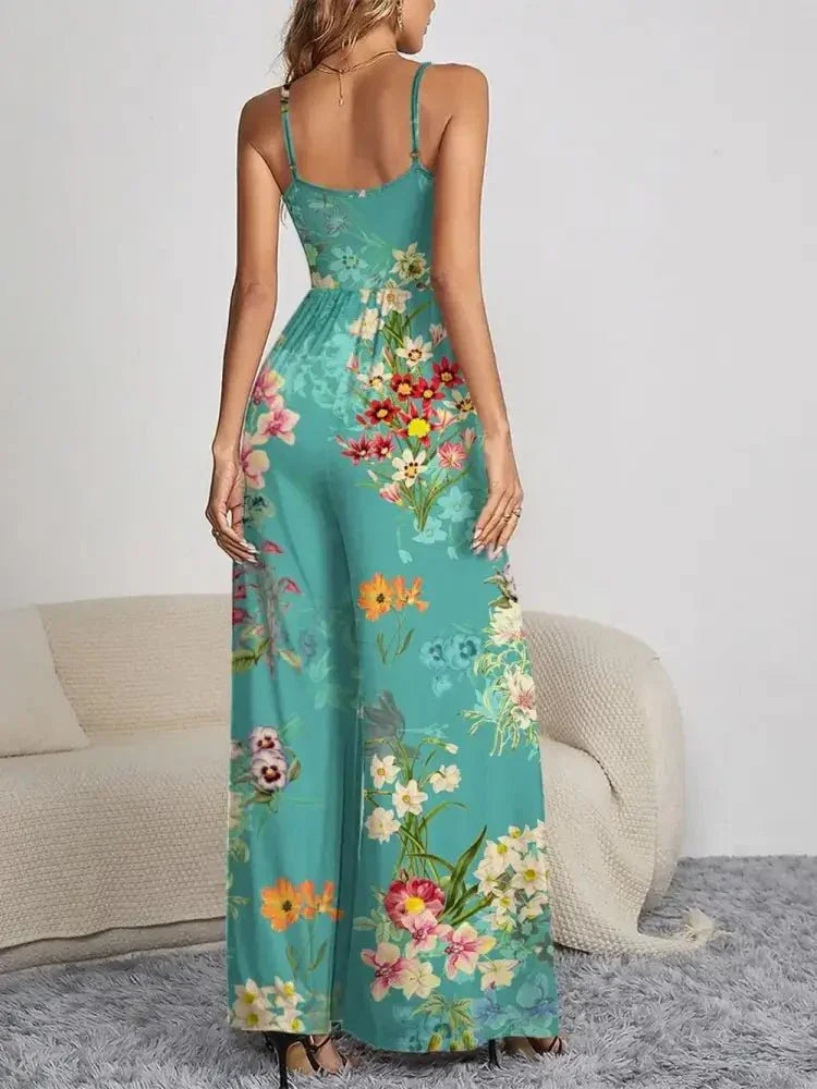 FAM - FAM Decorative Button Spaghetti Strap Wide Leg Jumpsuit - Update AvenueVacation StyleTrendsi1001007662352161001007662352167077572c - ae84 - 4445 - b31c - a4a194779d43 - MaxTurquoise
