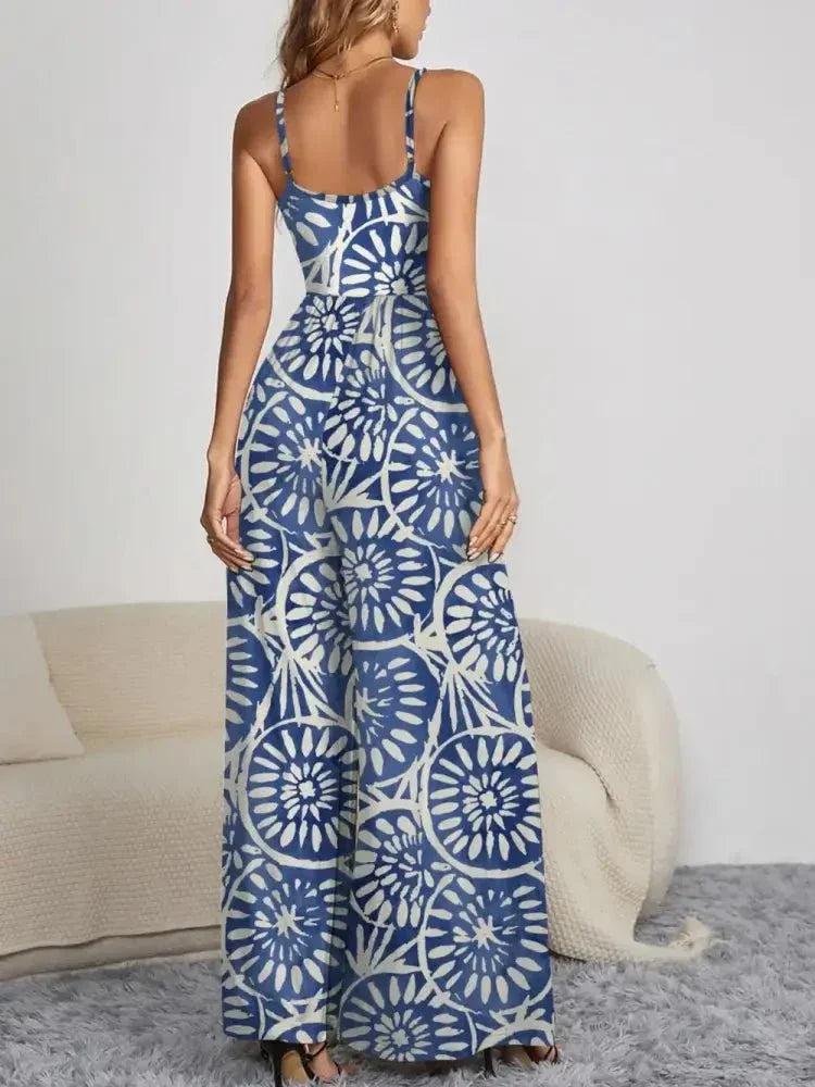 FAM - FAM Decorative Button Spaghetti Strap Wide Leg Jumpsuit - Update AvenueVacation StyleTrendsi1001007662356891001007662356898fda47a4 - 6f33 - 4d15 - abe1 - b174f47287b7 - MaxBlue