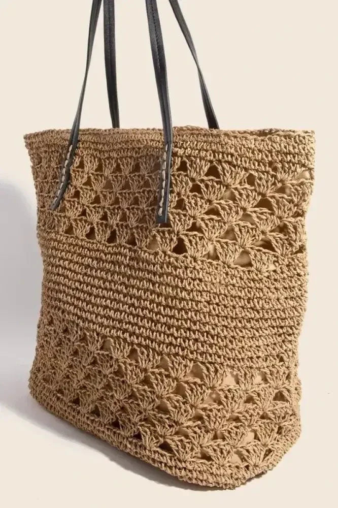 Fame Faux Leather Handle Knitted Tote Bag - Update AvenueVacation StyleTrendsi1007002532017241007002532017246c7c3606 - 186d - 4caf - 9f38 - 672a48d2af2d - MaxMustard