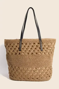 Fame Faux Leather Handle Knitted Tote Bag - Update AvenueVacation StyleTrendsi100700253201724100700253201724de5bcf7c - c75f - 4a85 - 8192 - dc4d56693be4 - MaxMustard