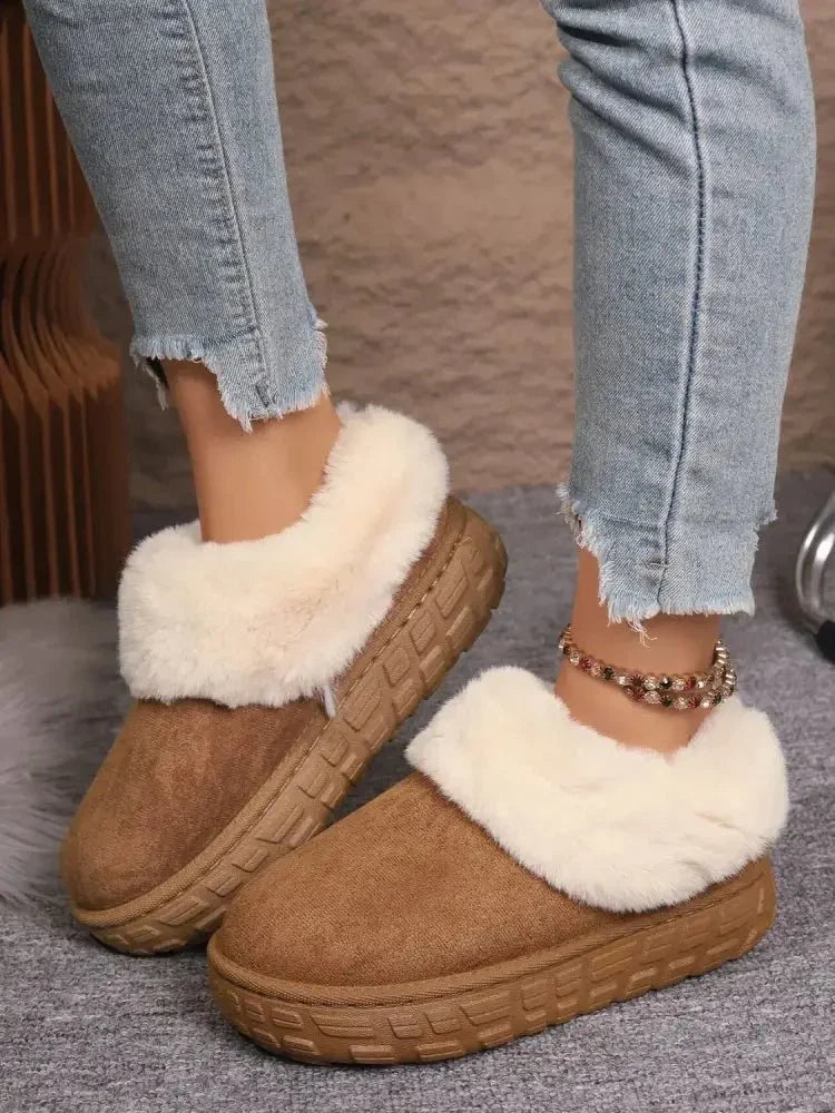 Faux Fur Lined Suede Winter Boots - Update AvenueTrendsi100600050143112100600050143112Faux Fur Lined Suede Winter BootsYellow
