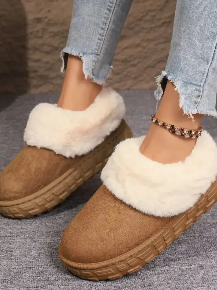 Faux Fur Lined Suede Winter Boots - Update AvenueTrendsi100600050143112100600050143112Faux Fur Lined Suede Winter BootsYellow