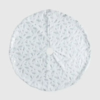 Feather Christmas Tree Skirt