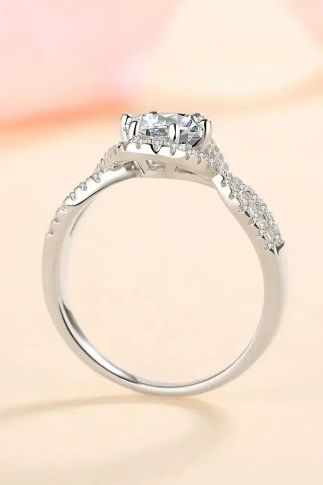 Feel The Joy 925 Sterling Silver Moissanite Ring - Update AvenueRingTrendsi101300106431378101300106431378Feel The Joy 925 Sterling Silver Moissanite RingSilver