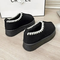 Fleece - Lined Winter Ankle Boots - Update AvenueTrendsi100600331482122100600331482122Fleece - Lined Winter Ankle BootsBlack