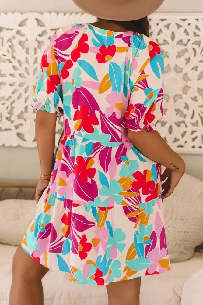 Floral Bubble Sleeve V Neck Tiered Ruffle Babydoll Dress - Update AvenueEffortless Elegance: DressesTrendsi100100804730671100100804730671346941f3 - a869 - 4fde - ae10 - d696ad097d29 - Max - OriginFloral