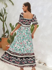 Floral Flounce Sleeve Midi Dress - Update AvenueBoho VibesTrendsi100100510911156100100510911156e7c80cde - e90f - 44b1 - 9afe - 15d656fdd2c7 - MaxLight Green