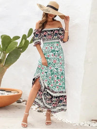 Floral Flounce Sleeve Midi Dress - Update AvenueBoho VibesTrendsi100100510911156100100510911156e5d9edd1 - 5ee3 - 471d - 8fb8 - c91411e8f105 - MaxLight Green