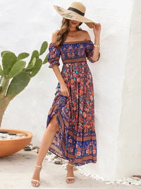 Floral Flounce Sleeve Midi Dress - Update AvenueBoho VibesTrendsi100100510911561100100510911561bcfa0b52 - 597b - 4382 - a276 - 4e00ece2c1ff - MaxCaramel