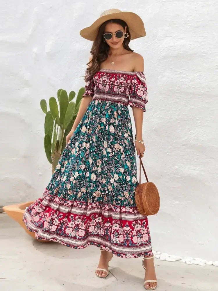 Floral Flounce Sleeve Midi Dress - Update AvenueBoho VibesTrendsi10010051091613910010051091613976d2ebe0 - 4253 - 4268 - 93cc - 4319c0e99edc - MaxTurquoise