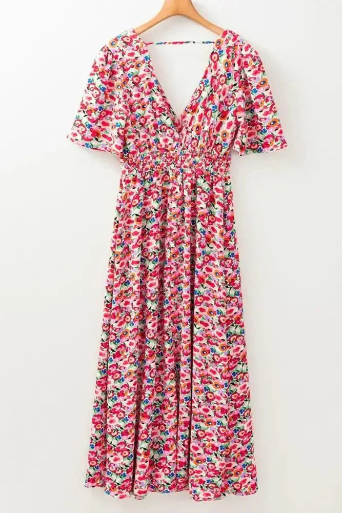 Floral Half Sleeve Deep V Neck Cutout Back Maxi Dress - Update AvenueEffortless Elegance: DressesTrendsi100100919015334100100919015334e241d5d4 - b890 - 4835 - a1ed - 6da78fcfb79a - Max - OriginFloral