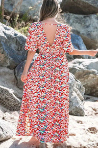 Floral Half Sleeve Deep V Neck Cutout Back Maxi Dress - Update AvenueEffortless Elegance: DressesTrendsi100100919015334100100919015334d14087de - c82a - 4422 - b664 - 655ca57bb76e - Max - OriginFloral