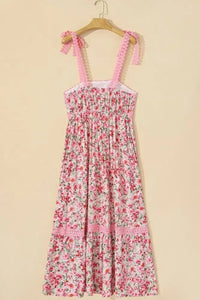 Floral Lace Tied Strap Square Neck Dress with Pockets - Update AvenueVacation StyleTrendsi10010017924658610010017924658694d22ce3 - 3f77 - 432a - 89af - df1047120a93 - MaxFloral