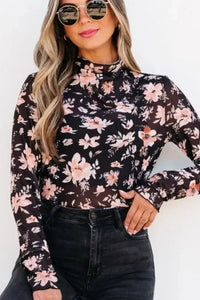 Floral Mock Neck Long Sleeve Blouse - Update AvenueTrendsi1001004393524921001004393524928f7fbbbe - 16ac - 4ad7 - 9cbc - 2d6372294ffb - MaxBlack