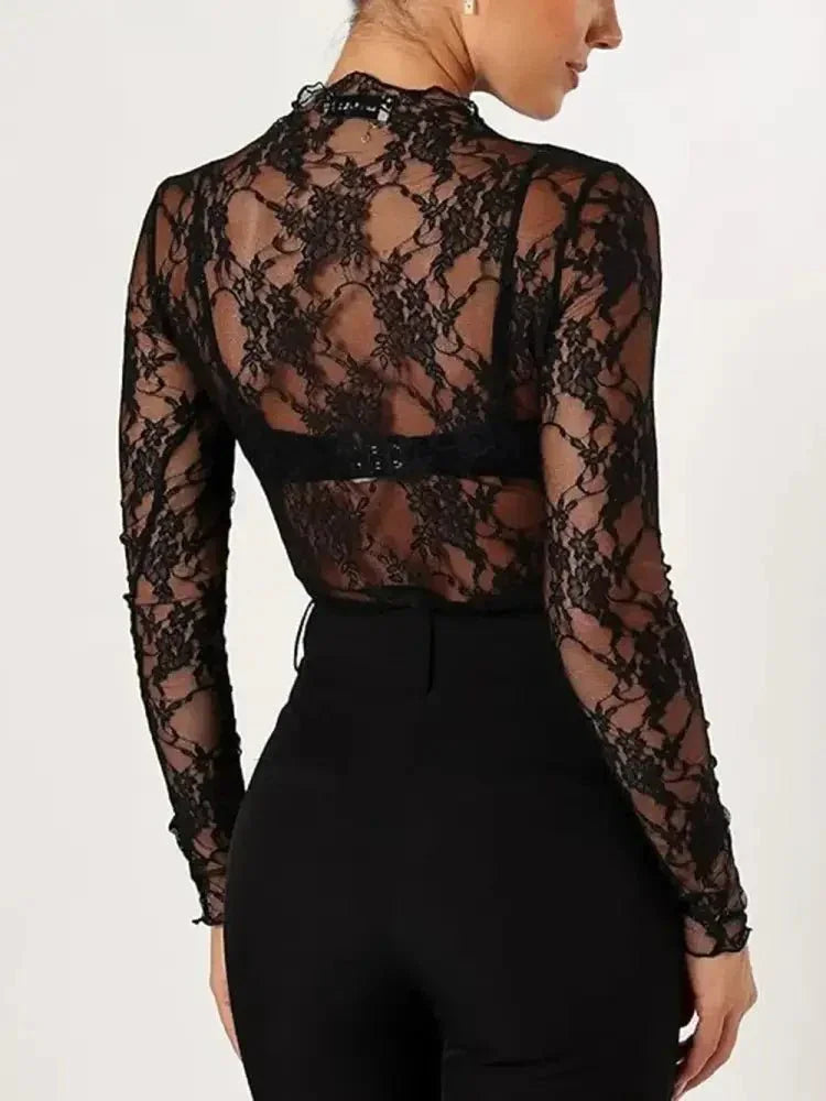 Floral Mock Neck Long Sleeve Mesh Top - Update AvenueFestival VibesTrendsi1001000075713331001000075713338333b391 - d62a - 44c8 - 9333 - 2c38e3f5d979 - MaxBlack Lace