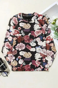 Floral Mock Neck Long Sleeve Mesh Top - Update AvenueTrendsi1001003914548361001003914548368b40f0e1 - 680c - 44c3 - 8510 - 57d6930f2b4b - MaxBlack