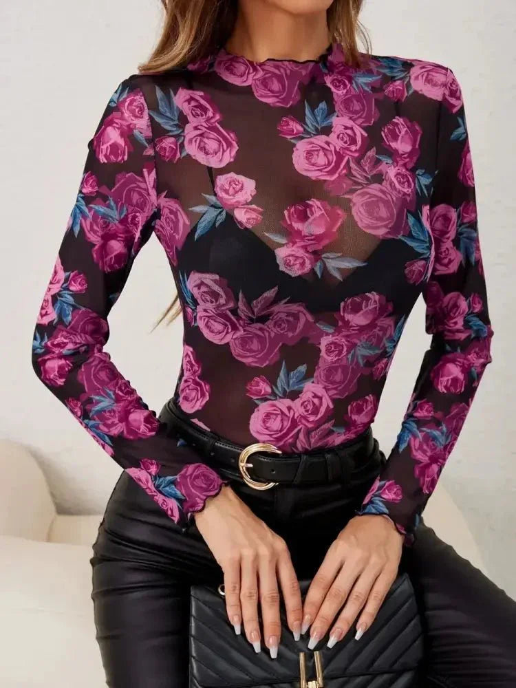 Floral Mock Neck Long Sleeve Top - Update AvenueTrendsi1001003983559681001003983559683aa66d71 - c078 - 485f - beb4 - b52e377b61d1 - MaxFloral