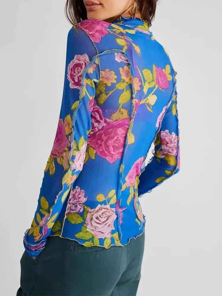 Floral Mock Neck Long Sleeve Top - Update AvenueTrendsi1001008288612741001008288612743cb2c926 - 46e7 - 41e8 - a7b6 - 6d83cf33307b - MaxRoyal Blue
