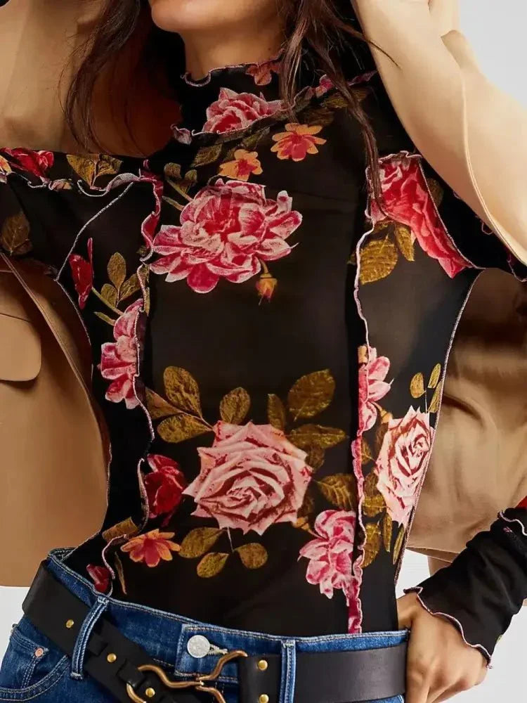 Floral Mock Neck Long Sleeve Top - Update AvenueTrendsi100100828869277100100828869277229703ee - 1631 - 4246 - 8857 - 9379c1ca7fc2 - MaxBlack