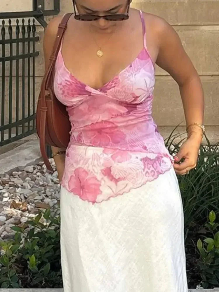 Floral Print Cami Top - Update AvenueTrendsi1001000060773671001000060773672a2a18dd - b154 - 46ce - b7aa - 19f5a6e42aea - Max - OriginPink