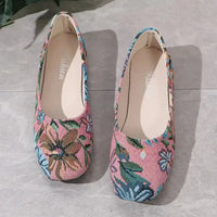 Floral Print Comfort Slip - Ons - Update AvenueTrendsi100600449160801100600449160801Floral Print Comfort Slip - OnsPink