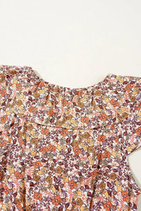 Floral Print Knot V Neck Ruffled Sleeve Blouse - Update AvenueBoho VibesTrendsi1001007305608241001007305608246f6fb415 - 60e7 - 4bbd - a76e - 4ff7153b9f00 - Max - OriginFloral