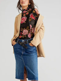 Floral Print Mock Neck Long Sleeve Top - Update AvenueT-ShirtsTrendsi100100328301498100100328301498e46b0cf8 - da8e - 45b0 - 9b16 - 64e63df06236 - Max - OriginBlack
