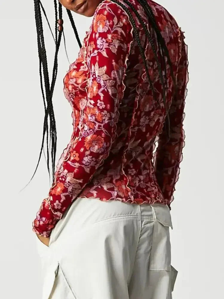 Floral Print Mock Neck Long Sleeve Top - Update AvenueT-ShirtsTrendsi100100328304073100100328304073e48ee3b2 - 44d2 - 4caa - 9408 - 1b27ec44d9b0 - Max - OriginFloral