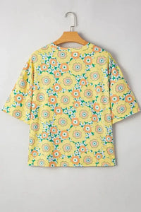 Floral Print Round Neck Oversized T-Shirt - Update AvenueT-ShirtsTrendsi1001004813789631001004813789637b3e47f4 - 1294 - 4acb - 873b - 0448eee1613f - Max - OriginYellow