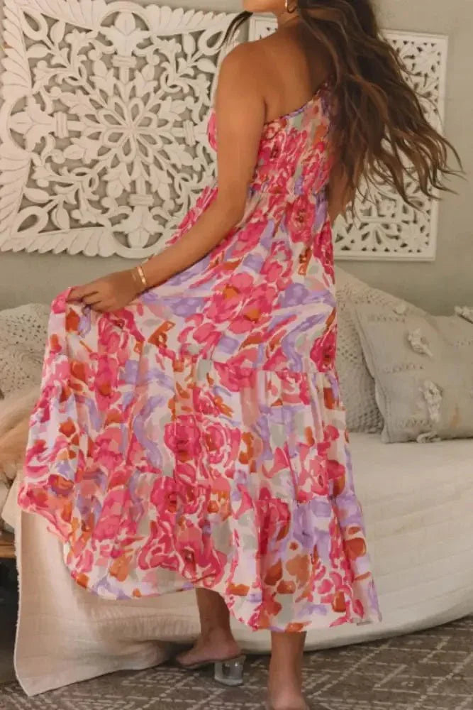 Floral Print Shirred One Shoulder Maxi Dress - Update AvenueEffortless Elegance: DressesTrendsi1001004275535091001004275535096a64c444 - cb3c - 409a - 8089 - 4d0967bc2e53 - Max - OriginFloral