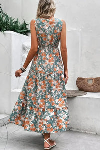 Floral Print Trimmed V Neck Tie Waist Sleeveless Dress - Update AvenueBoho VibesTrendsi10010063465755010010063465755085ceb639 - bfc4 - 4767 - a026 - 0b0336e0a8d2 - Max - OriginFloral