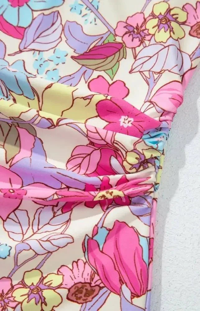 Floral Ruffle Trim Tummy Control One Piece Swimsuit - Update AvenueTrendsi100100098982974100100098982974607f16e7 - e24e - 4efe - 9b1d - 09e07f07d552 - MaxFuchsia Pink