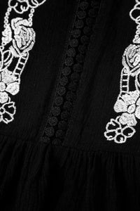 Floral Ruffled Hem Embroidery Cami - Update AvenueBoho VibesTrendsi100100867463190100100867463190c1652137 - 7ca3 - 4d5f - a3ee - f6aab9e4ca16 - Max - OriginBlack