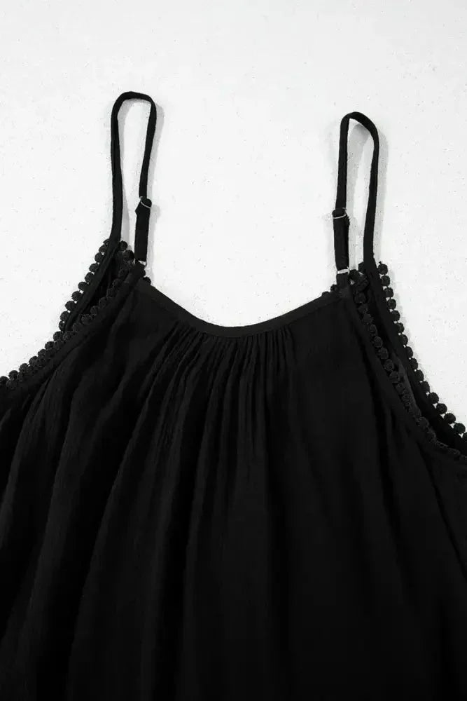Floral Ruffled Hem Embroidery Cami - Update AvenueBoho VibesTrendsi100100867463190100100867463190883ab061 - 776f - 4b5d - a28f - 55a18282aa2a - Max - OriginBlack