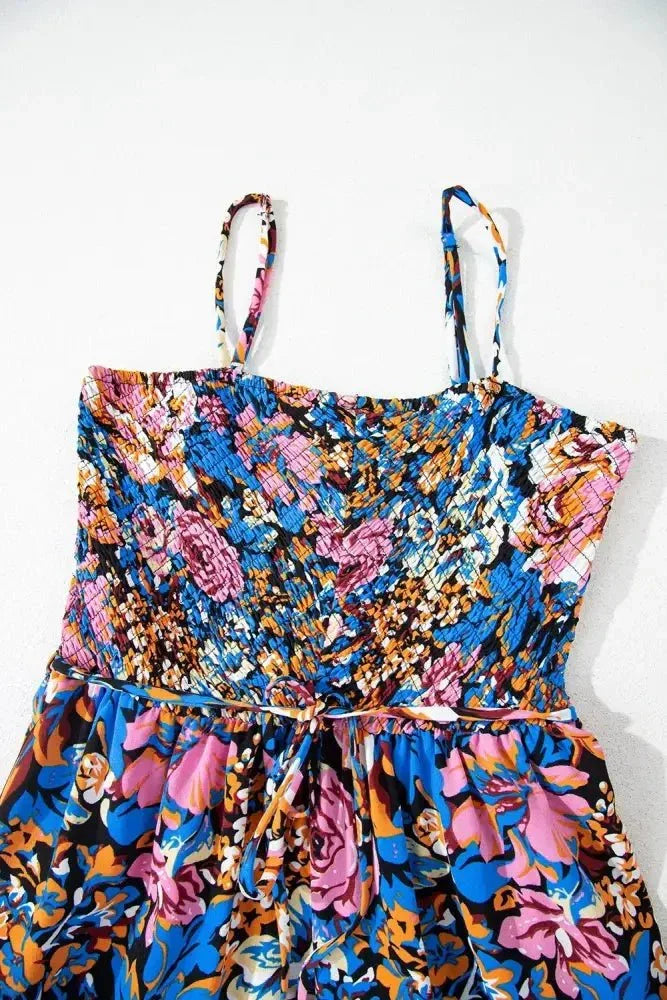 Floral Smocked Spaghetti Straps Wide Leg Jumpsuit - Update AvenueBoho VibesTrendsi10010006418952410010006418952472b2d5f9 - 2e70 - 4f68 - 94c8 - 8c951e4899cc - MaxFloral