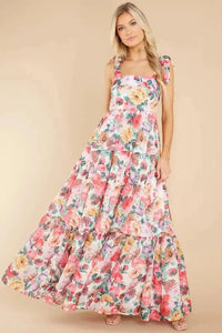 Floral Square Neck Wide Strap Maxi Dress - Update AvenueVacation StyleTrendsi100100580141334100100580141334b2ae77cd - 45b7 - 43fc - b082 - 39b4280606ce - MaxMulticolor