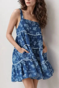 Floral Tiered Square Neck Denim Dress - Update AvenueBoho VibesTrendsi100100531901447100100531901447cca0af4a - 02c8 - 4e4d - 81ec - 3e5ce3401205 - MaxMedium