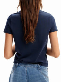 Flower Graphic Round Neck T-Shirt - Update AvenueT-ShirtsTrendsi10010057704634610010057704634657b45f16d513438b90c547941d61050f - Max - OriginBlue