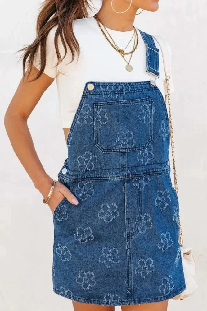 Flower Print Square Neck Denim Overall Dress - Update AvenueDenim Dresses & SkirtsTrendsi100100839529148100100839529148b972cd5b - 31a9 - 4255 - aafe - 20082de48d27 - MaxMedium