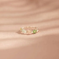 Flower Shape 925 Sterling Silver Zircon Ring - Update AvenueRingTrendsi100500148421985100500148421985Flower Shape 925 Sterling Silver Zircon RingSilver