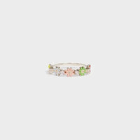 Flower Shape 925 Sterling Silver Zircon Ring - Update AvenueRingTrendsi100500148421985100500148421985Flower Shape 925 Sterling Silver Zircon RingSilver