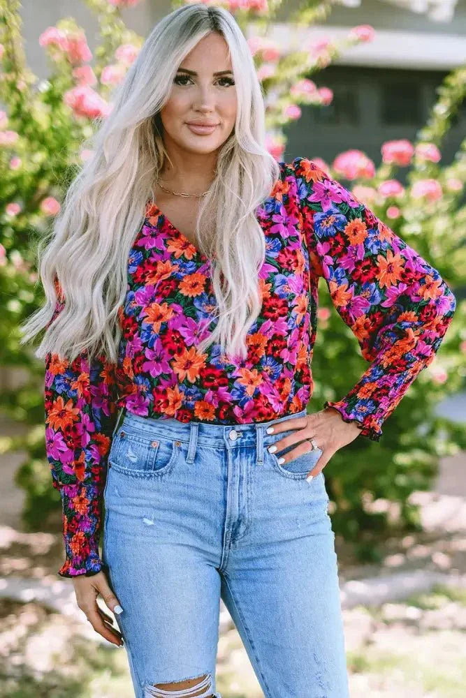 Flower Surplice Long Sleeve Top - Update AvenueTrendsi1001011857040381001011857040382d5d1602405a4724a34b1276f4404ebe - MaxFloral