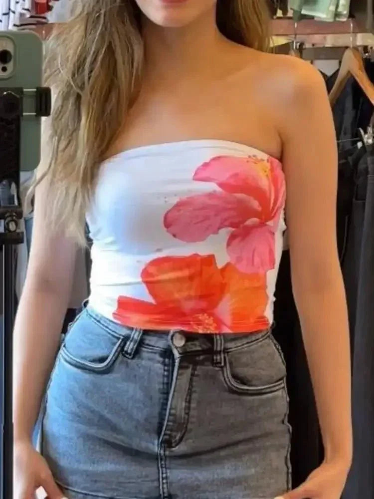 Flower Tube Top - Update AvenueTrendsi10010030703681010010030703681065aa0219 - e828 - 49e9 - 9f10 - 39d03e99ef9e - Max - OriginWhite