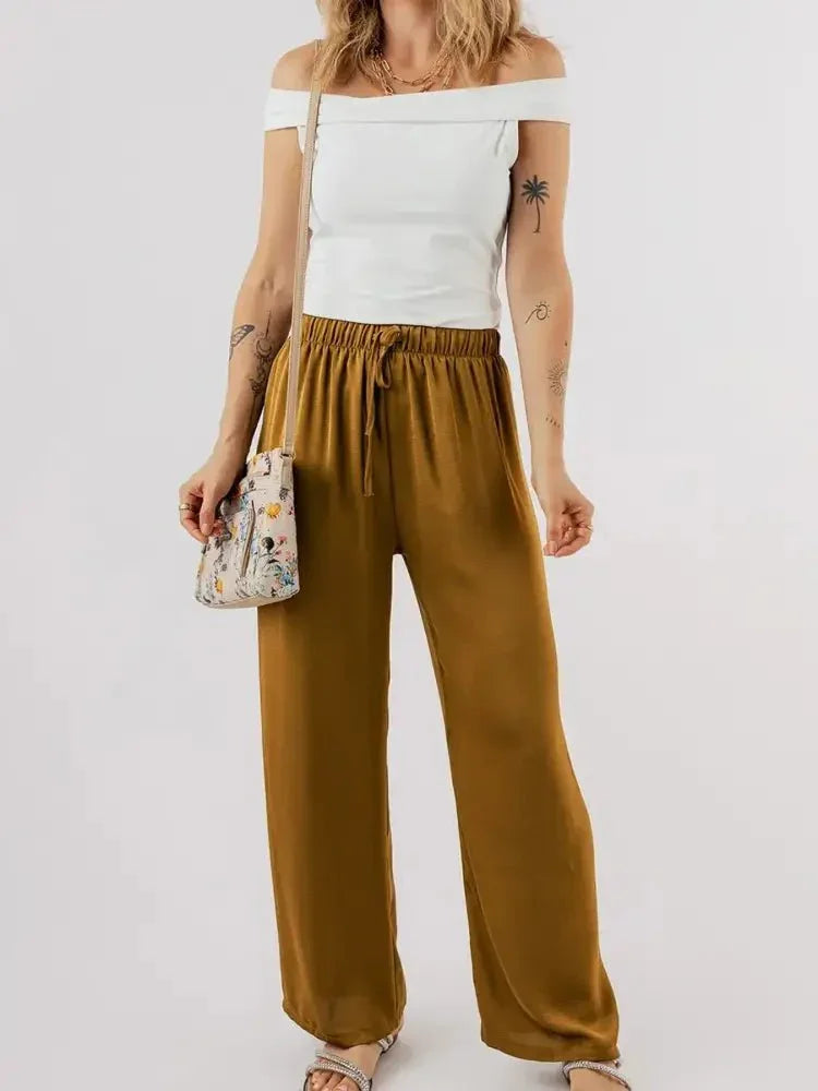Folded Off Shoulder Slim Top - Update AvenueT-ShirtsTrendsi1001009613158371001009613158371d670a3eb6594ac783f6617b1e030e4b - Max - OriginWhite