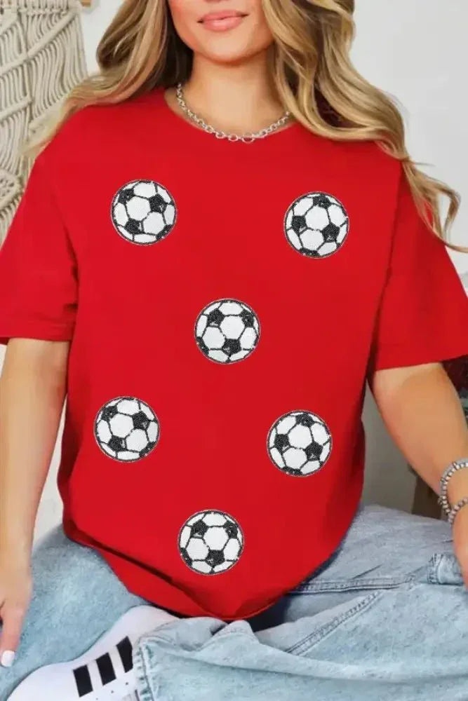 Football Round Neck Short Sleeve T Shirt - Update AvenueT-ShirtsTrendsi10010015798101710010015798101724f27910 - 421e - 442e - b5c7 - 496f2dbb3066 - Max - OriginScarlet