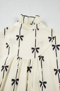 Frill Bow Print Notched Short Sleeve Mini Dress - Update AvenueVacation StyleTrendsi10010089698180810010089698180882d086e4 - 4513 - 4485 - 8ee9 - 3bd97730c47a - MaxCream