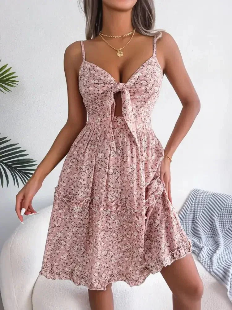 Frill Ditsy Floral Spaghetti Strap Mini Dress - Update AvenueEffortless Elegance: DressesTrendsi100100663441851100100663441851723f5889 - 4dbb - 4db2 - bbbe - 70c5a5f97c37 - MaxBlush Pink